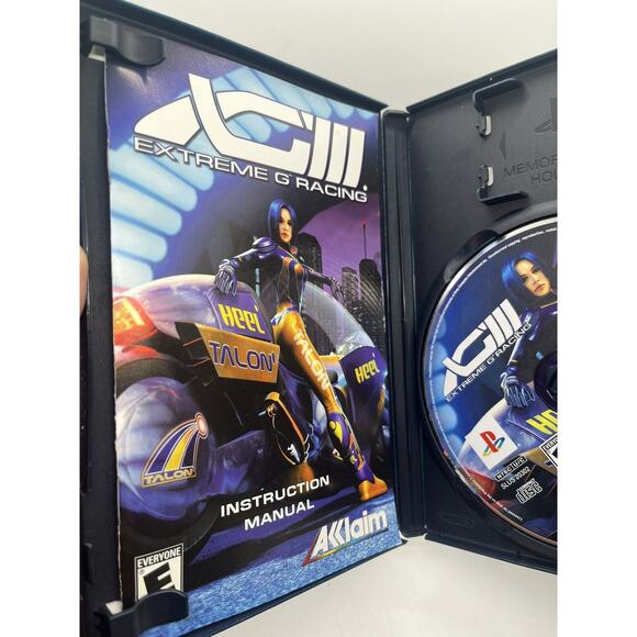 XGIII Extreme G Racing PS2 PlayStation 2 - Complete CIB - Picture 6 of 8